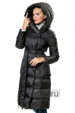 ARMANI женское пальто 1621 чёрное