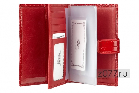 MORO JENNY обложка для паспорта и автодокументов 963 красная